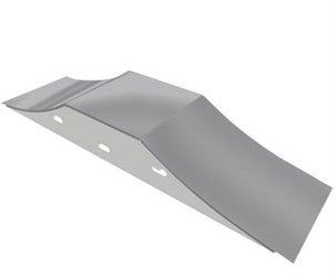 Mobil Skate rampe - Trix, triple funbox