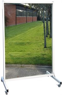 Mobilspejl med kørehjul