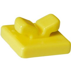 Netkrog flad model gul for HELO mål