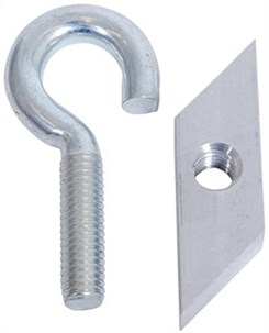 Netkrog metal med slæde