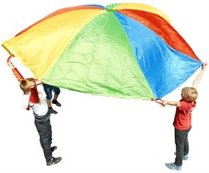 Nylon faldskærm i 3.5 meter - Basic