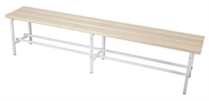 Omklædningsbænk uden ryglæn
