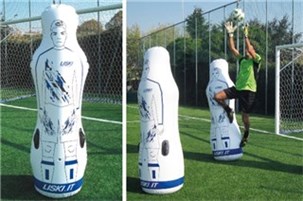 Oppustelig trænings figur 205 cm.