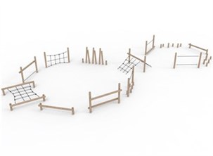 Ottetalsformet Motorikbane