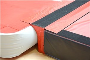 Overgang til nedspringsmadras