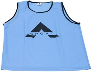 Overtræksvest lyseblå junior