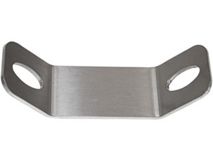 PDL Beslag for hjørnestolpe rustfri 40+70+40*40 mm