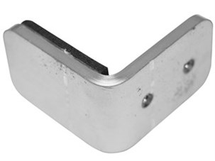 PDL Dørstopper (1 stk) rustfri stål 4x6x6cm