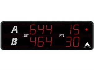 Padel/tennis scoringstavle BTX8020 SET m/ScoreApp