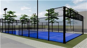 Padelbane model Greenset padel Panorama