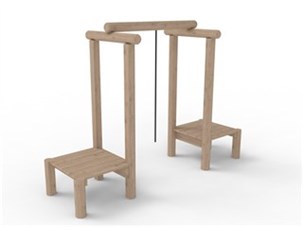 Platform med svingtov