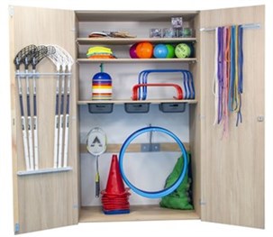 Rekvisitskab, Lys eg