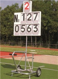 Resultat tavle til atletik