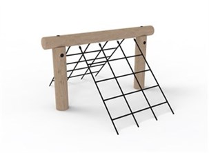 Robinia galge med 2 net