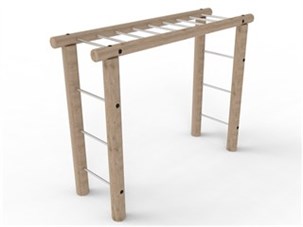 Robinia galge med armgang