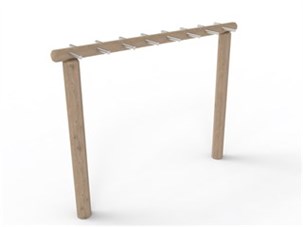 Robinia galge med håndgreb