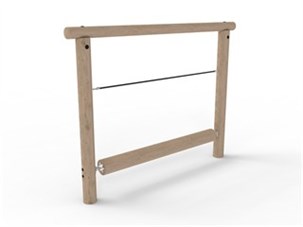 Robinia galge med rullestamme