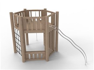 Robinia klatresystem 6 m/ gulv