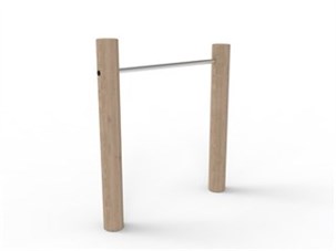 Robinia kolbøttestativ - 1 fag