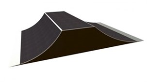 Skate rampe Jump box JBX 01 100