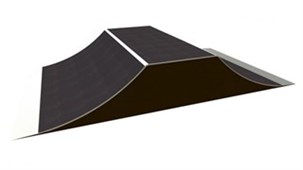 Skate rampe Jump box JBX 02 120