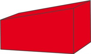 Skråmåtte til kombi-kile