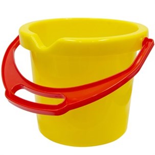 Spand med hældetud fra Dantoy