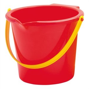 Spand med hældetud fra Dantoy