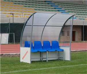 Spillerkabine - 6 personers