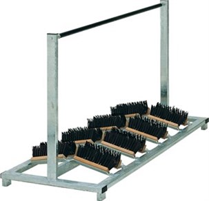 Støvlerengøringsstativ, 8 sæt