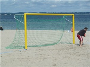 Strand fodboldmål