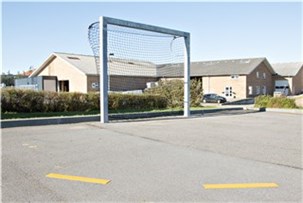 Streethåndboldmål 220x180 cm komplet pakke