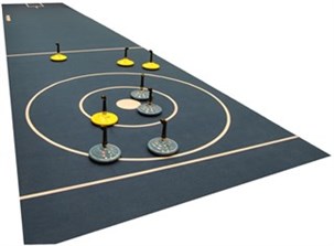 Tæppecurling indendørs konkurrence