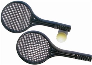 Tennisketcher-plast 2 stk.