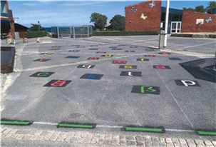 Termoplast bogstavsbane