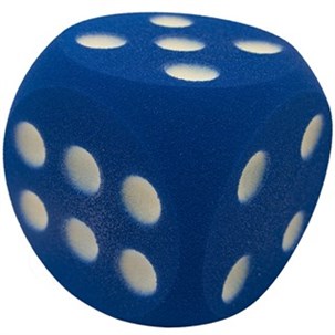 Terning i skum 16x16x16 cm