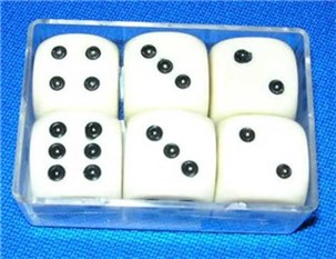 Terningssæt 6 stk.