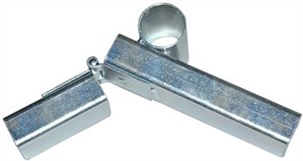 Topbeslag med hængsel, højre