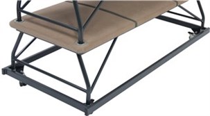 Transportvogn - stor stålplint