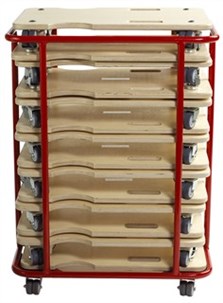 Transportvogn til rullebræt