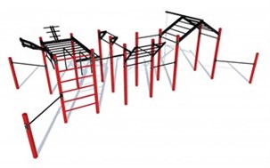 Udendørs fitness model Nebraska