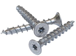 Undersænket SPAX træskrue M5x35, el-galv.