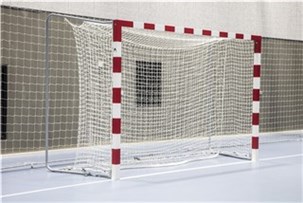 VM håndboldmål incl. net og fangnet 2 sæt.