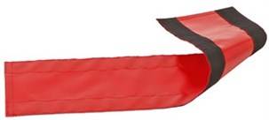 Velcro strimmel med dug