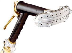 Viftedyse med pistolgreb