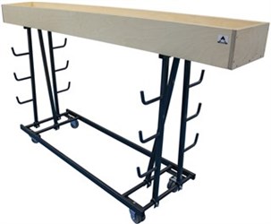 Vogn til volleyballstøtter