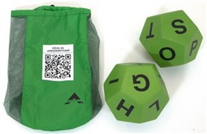 Vokal og konsonantkamp indlæringsspil