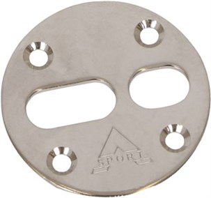 Wiregulvbeslag, rustfri Ø70