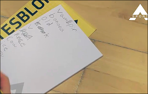 Bevægelsesleg for børn med Slappuk - Find bogstav-tal-ord til aktiv læring og leg