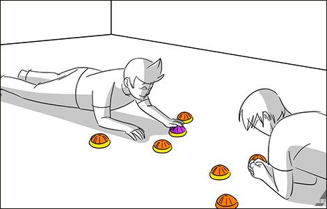 Slappuk - Planke og reaktionskamp til fysisk træning og opvarmning